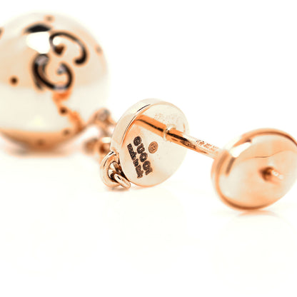 Gucci 18K Yellow Gold Ball Drop Earrings 4 of 5