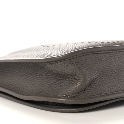 Hermes Taurillon Clemence Evelyne III PM Etain 8 of 11