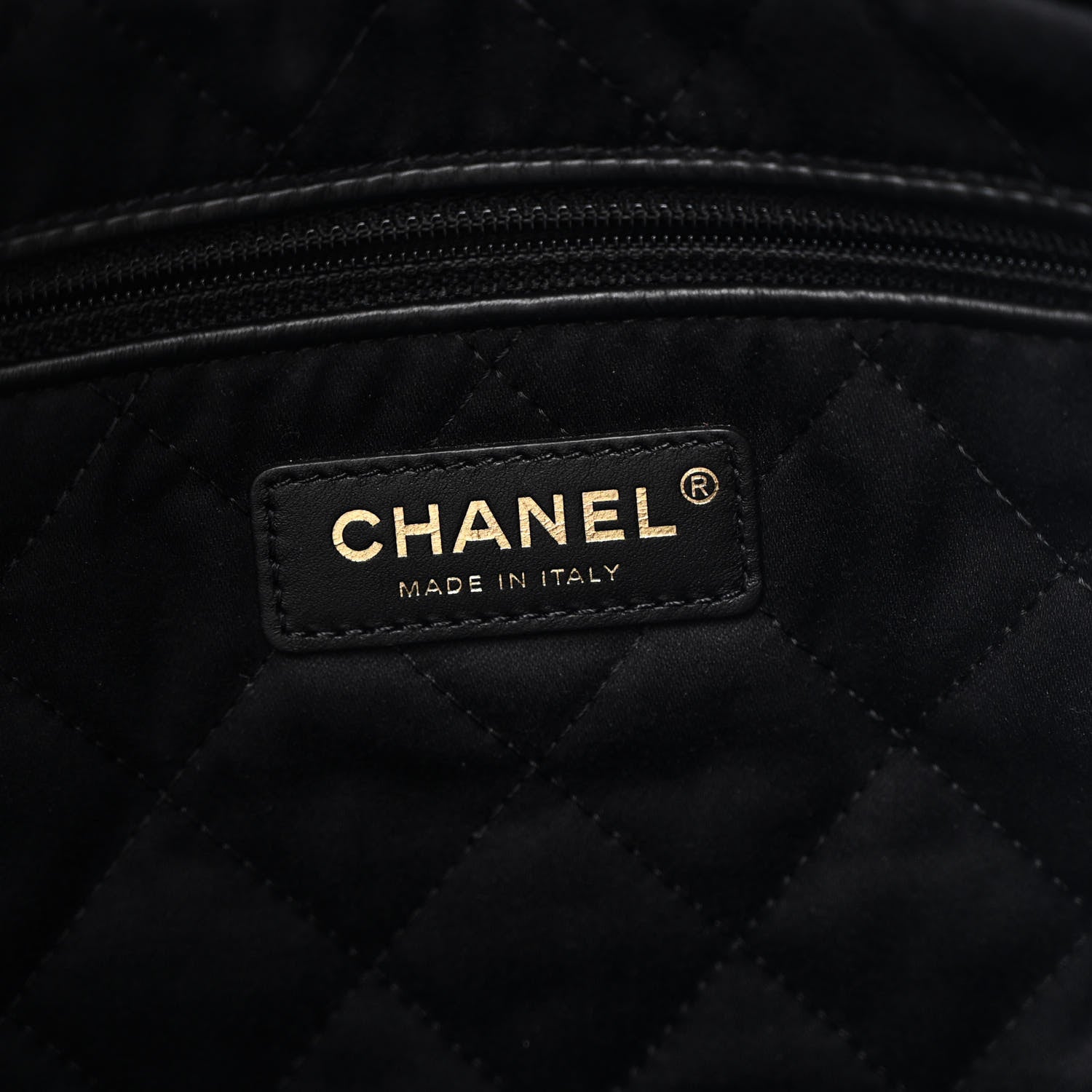 Chanel Glazed Calfskin  Quilted Small Chanel 22 Black 7 of 12