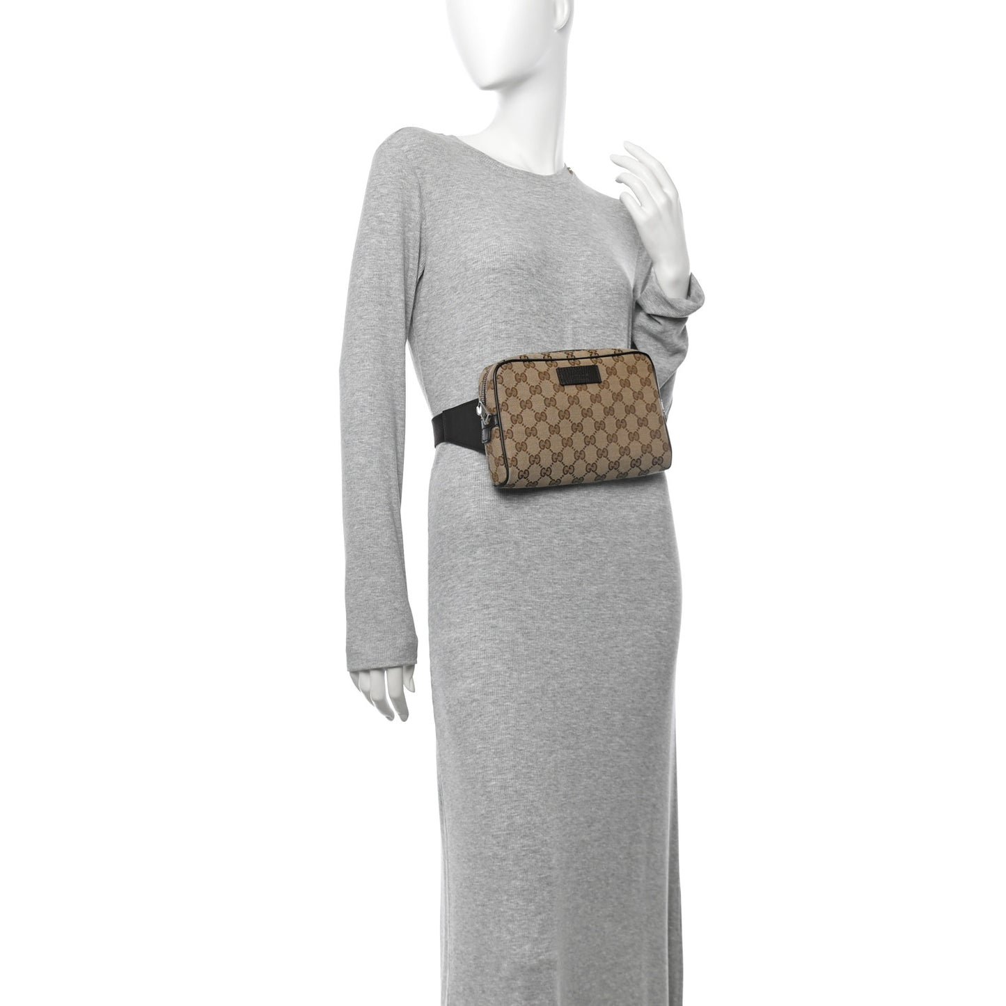 Monogram Belt Bag Dark Brown