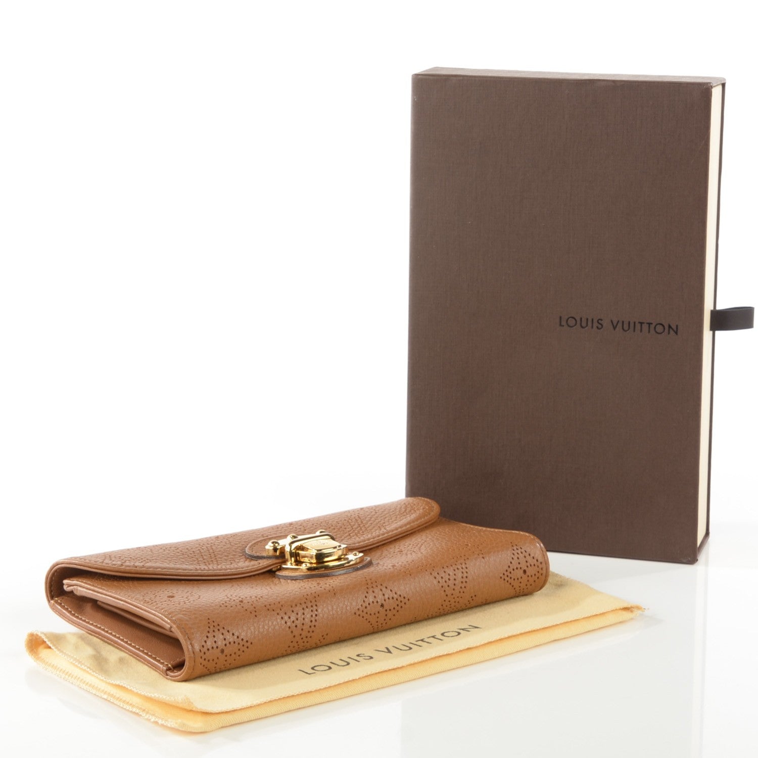 Louis Vuitton Mahina Amelia Wallet Caramel 4 of 8