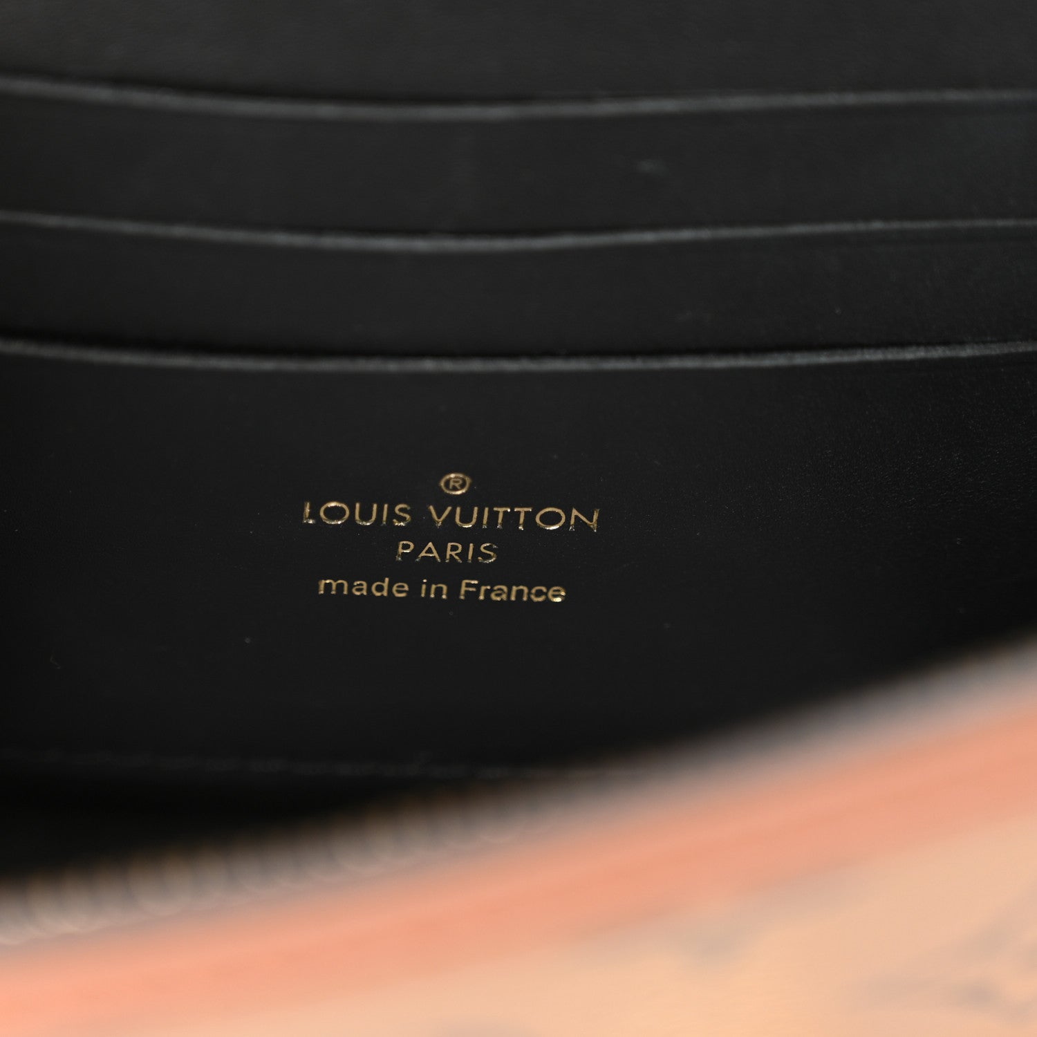 Louis Vuitton Reverse Monogram Dauphine Chain Wallet 6 of 11
