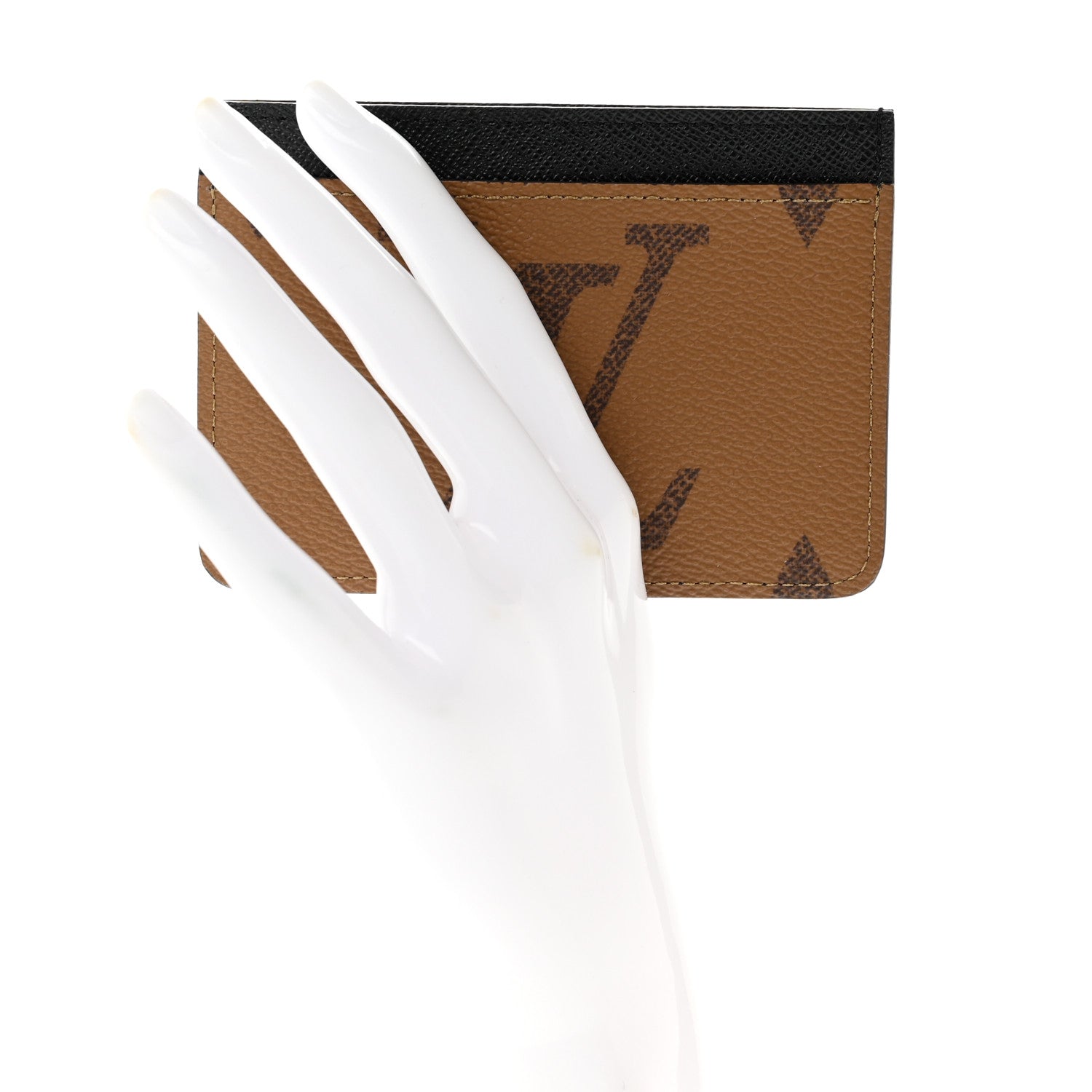 Louis Vuitton Reverse Monogram Side Up Card Holder 2 of 6