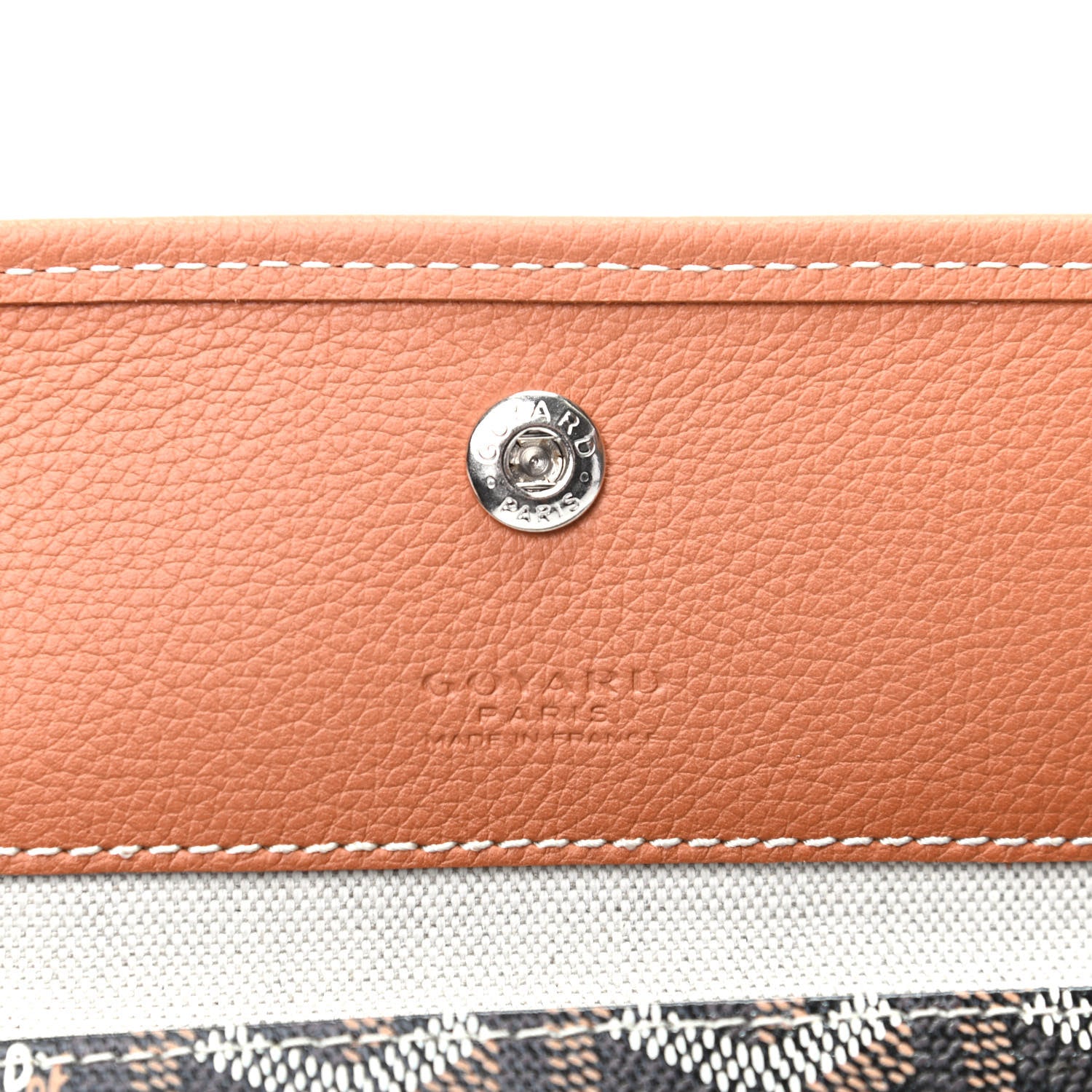 Goyard Goyardine Saint Louis GM Black Gold 6 of 8