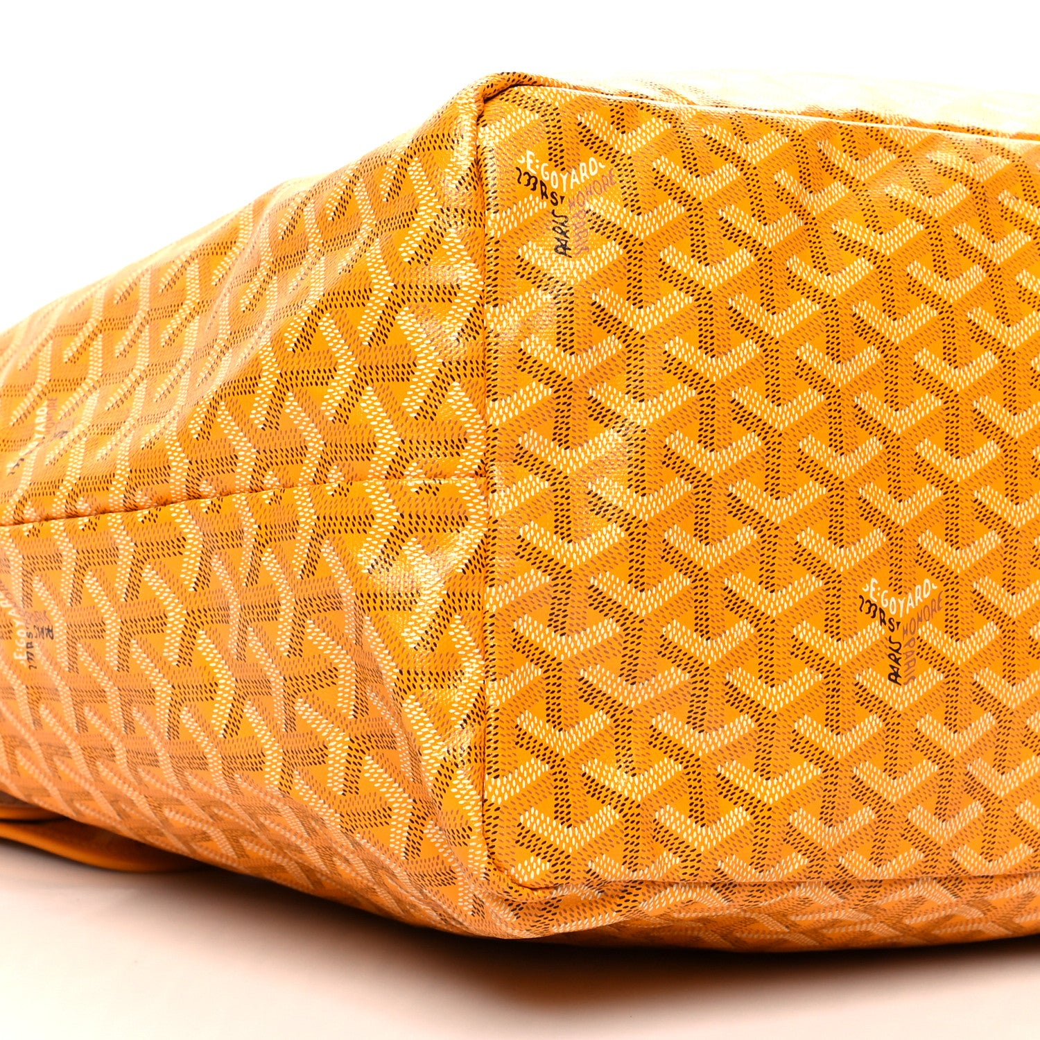 Goyard Goyardine Saint Louis GM Yellow 10 of 11