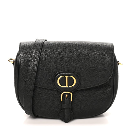 Christian Dior Grained Calfskin Medium Bobby Flap Black 1 of 8