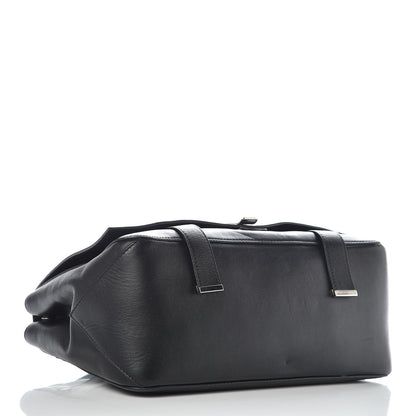 Proenza Schouler Calfskin Double Sided PS Courier Bag Black 4 of 9