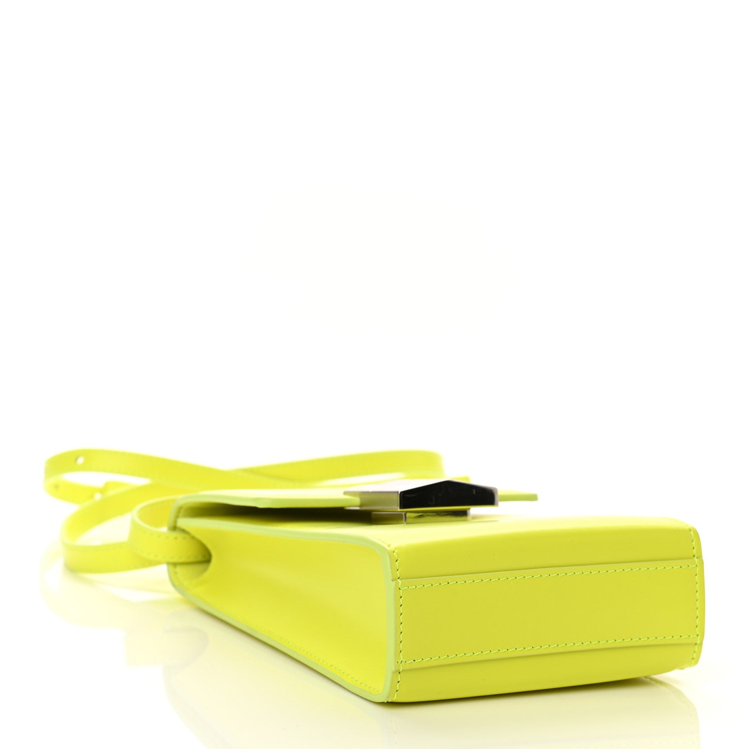 Givenchy Box Calfskin Mini 4G Vertical Bag Fluo Yellow 4 of 9