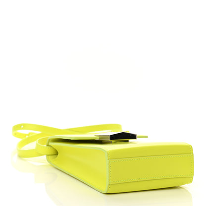 Givenchy Box Calfskin Mini 4G Vertical Bag Fluo Yellow 4 of 9