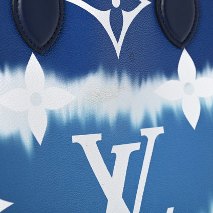 Louis Vuitton Monogram Escale Onthego GM Blue 5 of 5