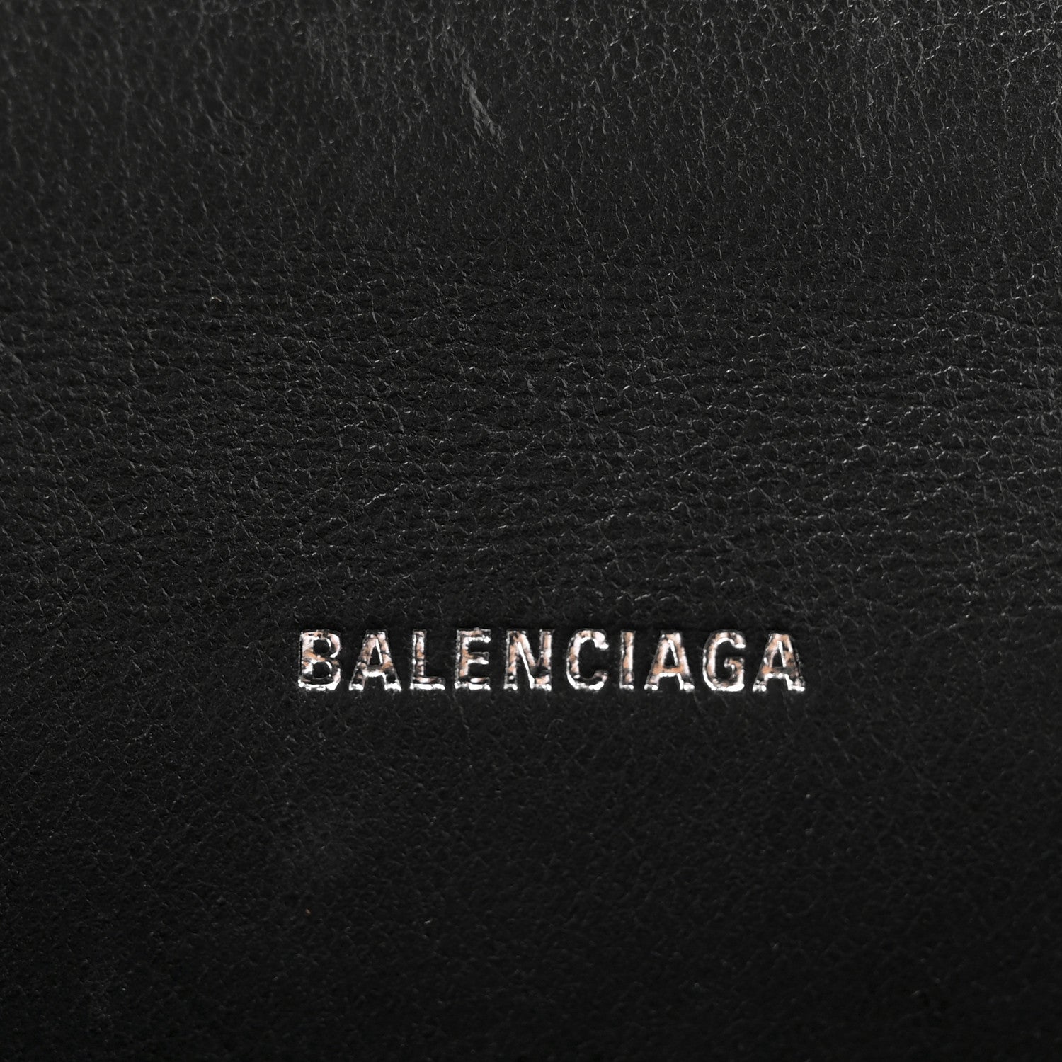 Balenciaga Strass Suede Hourglass Top Handle Bag XS Black Jet 6 of 11