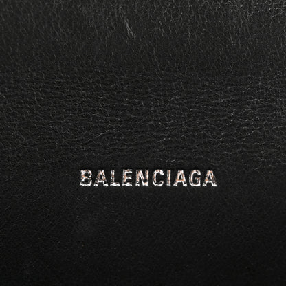 Balenciaga Strass Suede Hourglass Top Handle Bag XS Black Jet 6 of 11