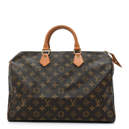 Louis Vuitton Monogram Speedy 35 1 of 17