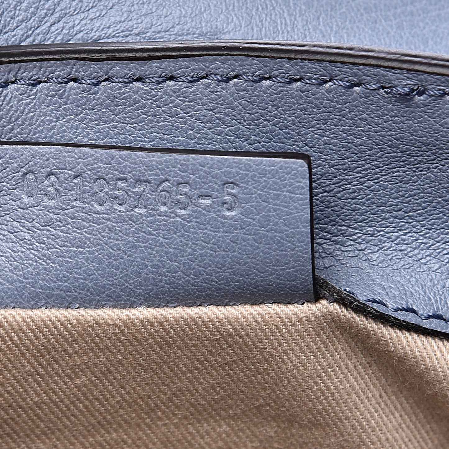 Suede Calfskin Mini Faye Backpack Washed Blue