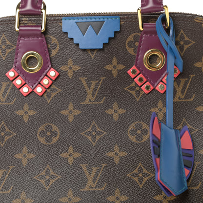 Louis Vuitton Monogram Totem Alma PM Magenta 8 of 8