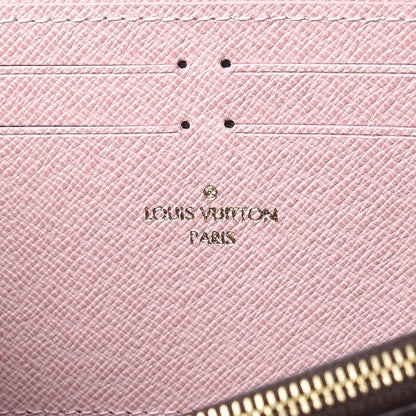 Louis Vuitton Monogram Clemence Wallet Rose Ballerine 6 of 7