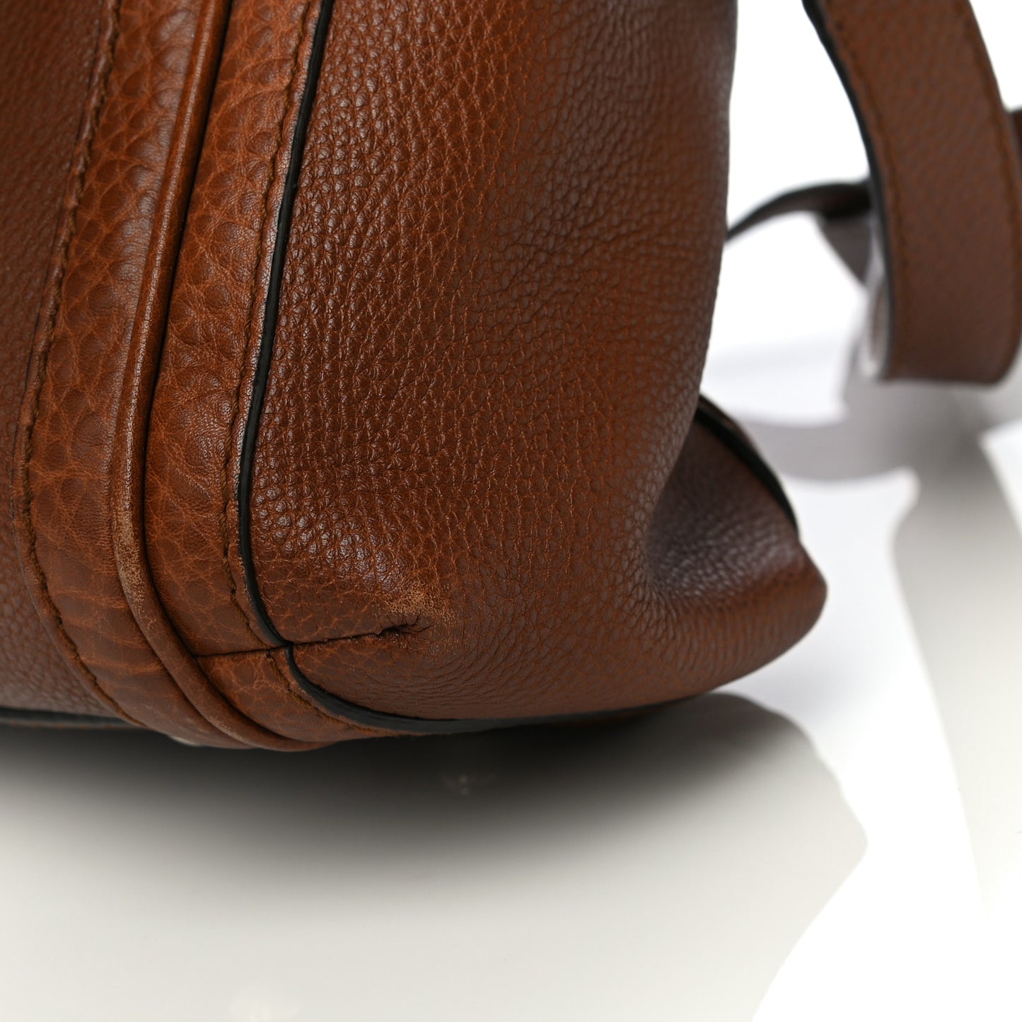Cellarius Calfskin Small Bella Top Handle Bag Cuir
