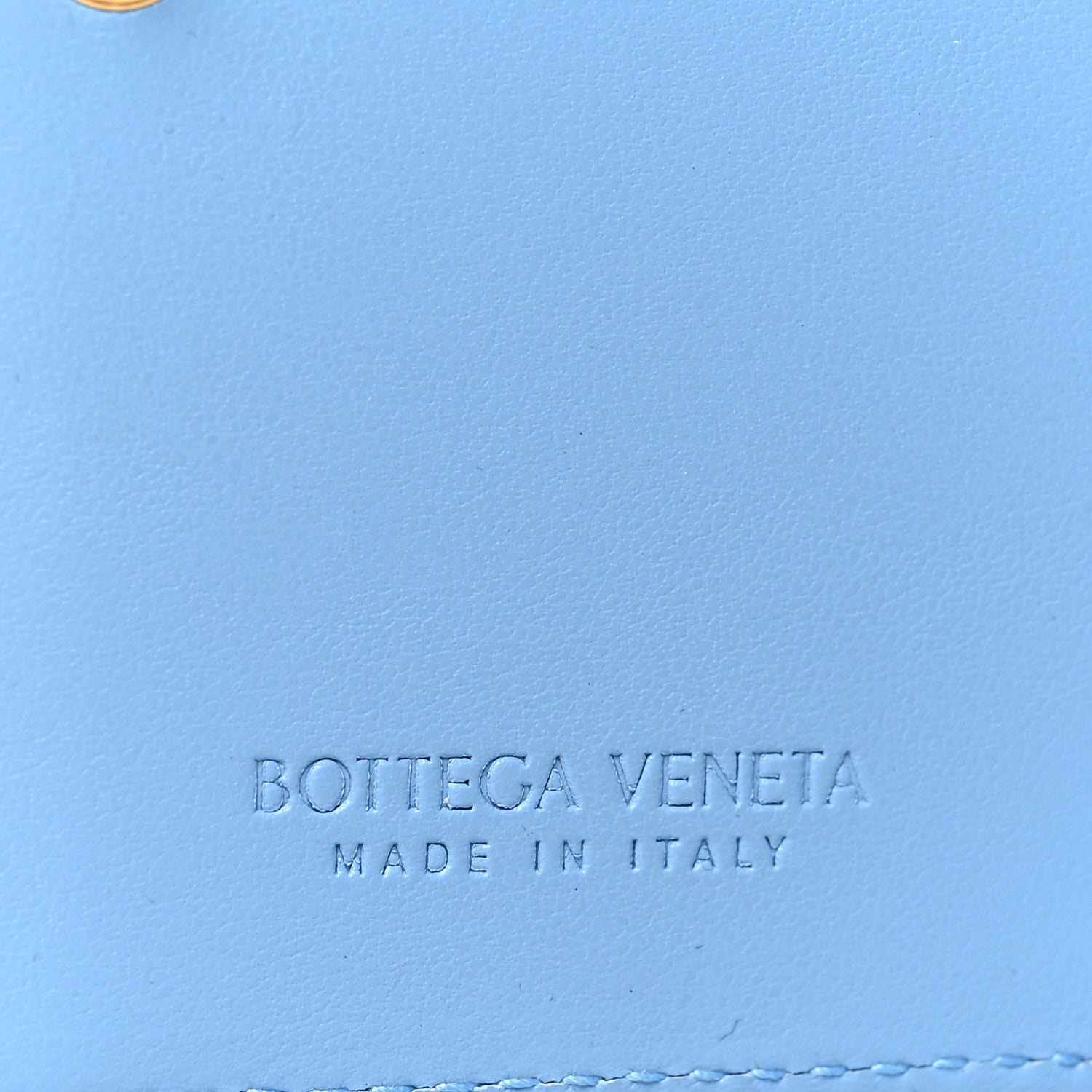 Bottega Veneta Nappa Intrecciato Small Bi-Fold Zip Wallet Ice 6 of 7