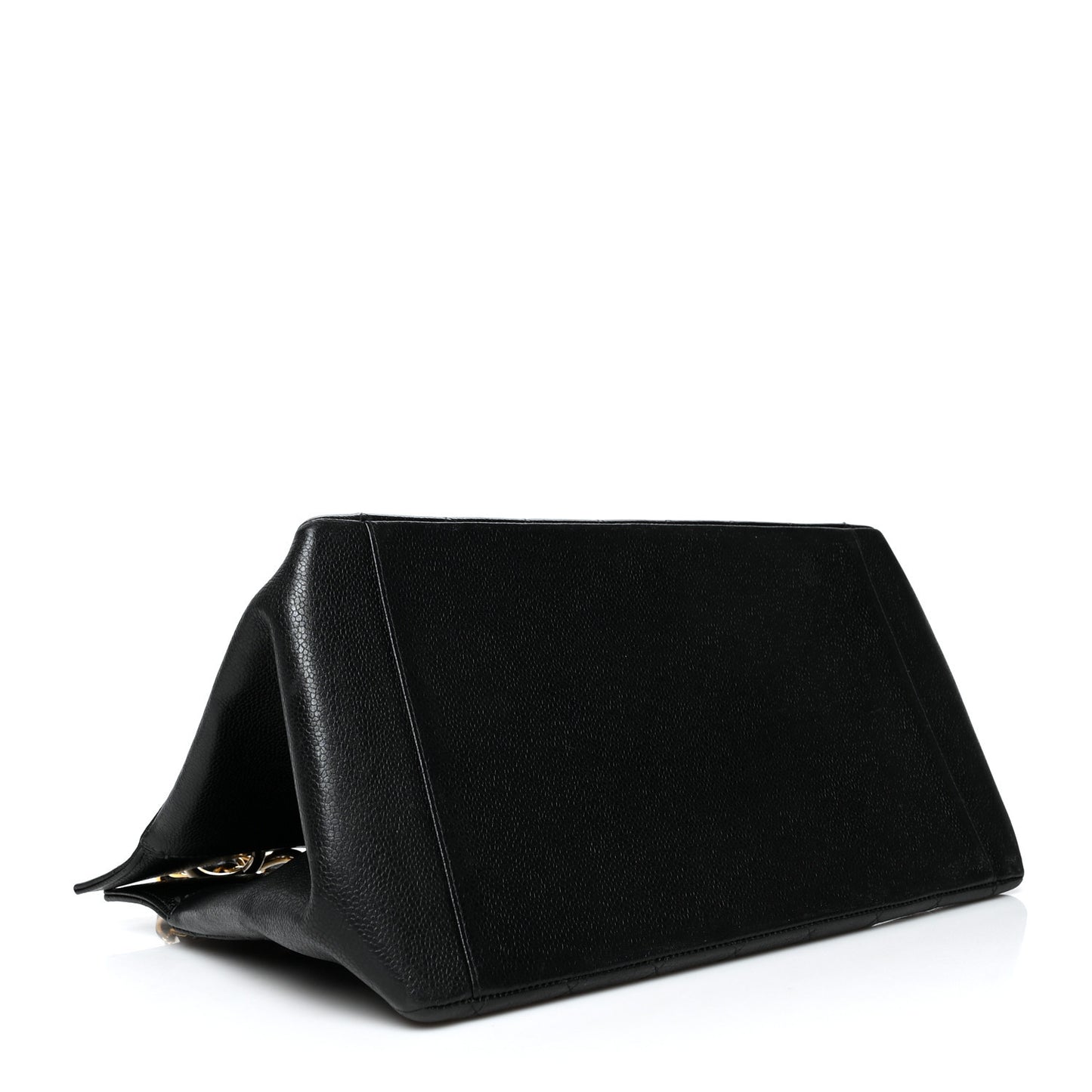 Caviar Quilted Grand Timeless Tote GTT Black