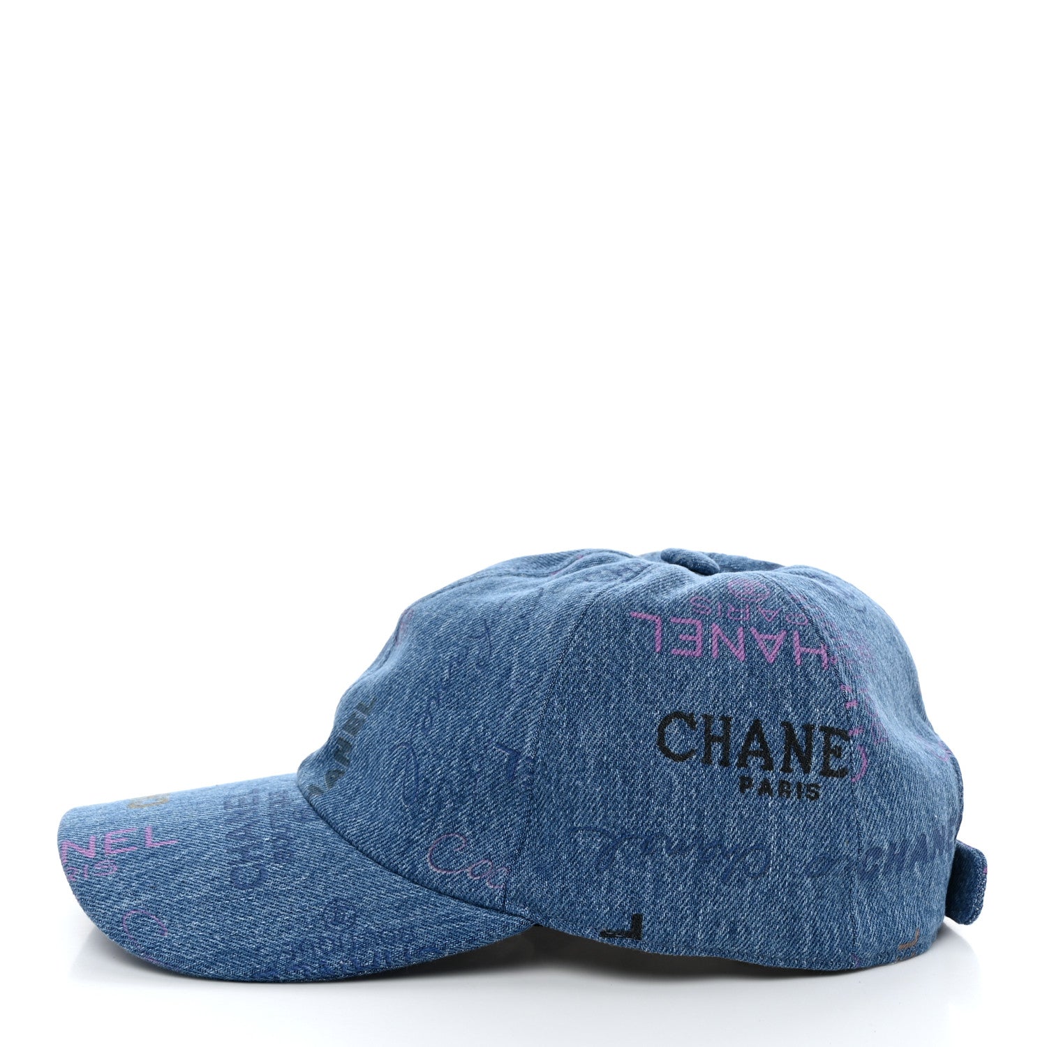 Chanel Denim Mood Cap Hat Blue 4 of 9