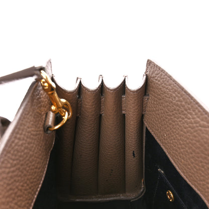 Saint Laurent Grained Calfskin Nano Sac De Jour Poudre Taupe 12 of 16