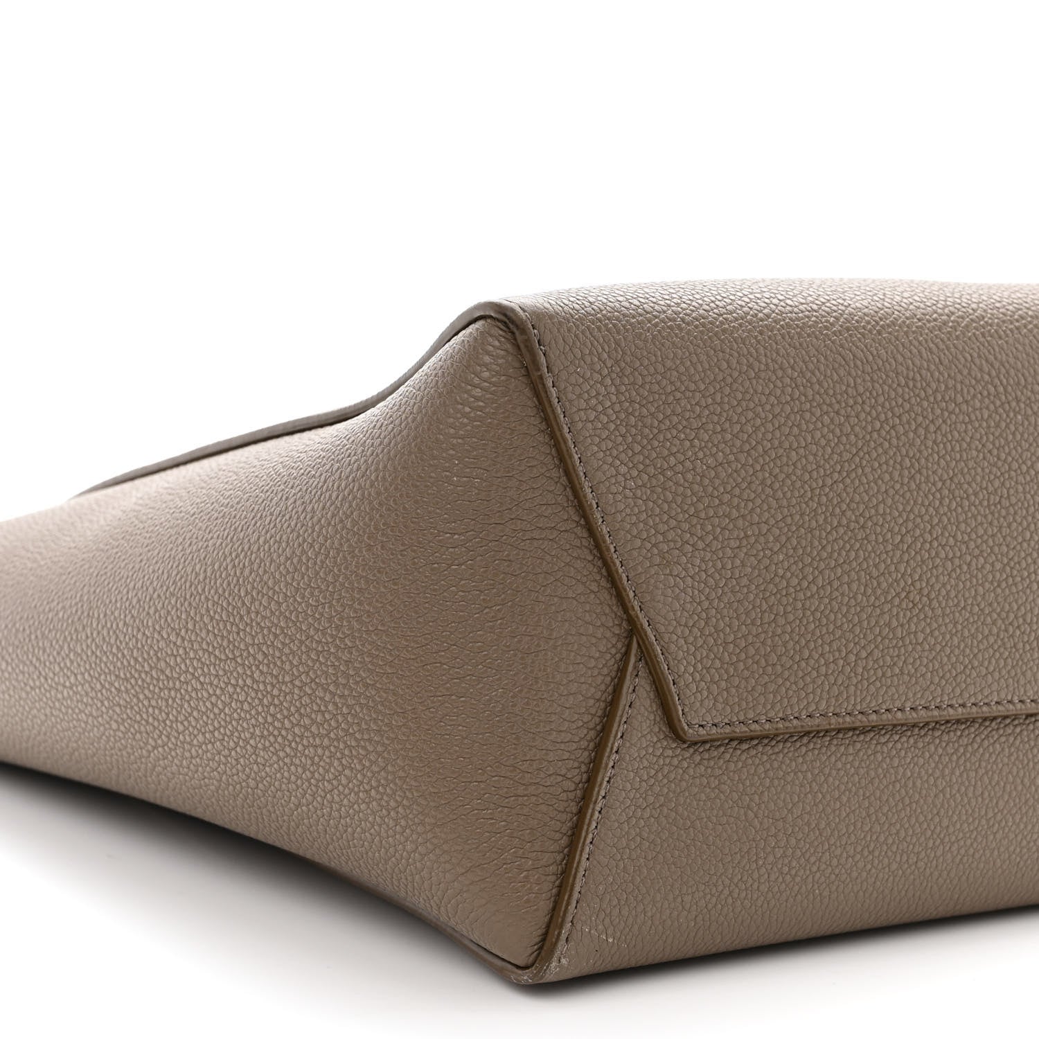 Celine Soft Grained Calfskin Small Sangle Bucket Bag Taupe 9 of 12