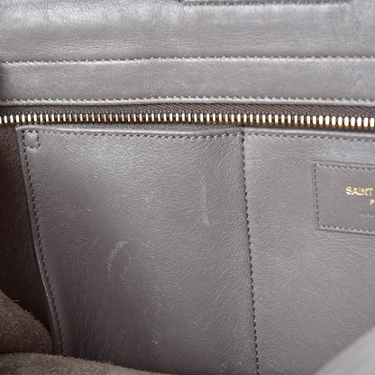 Saint Laurent Calfskin Small Classic Y Cabas Fog 8 of 23