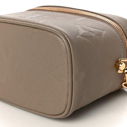 Louis Vuitton Empreinte Monogram Giant Vanity PM Tourterelle 8 of 9