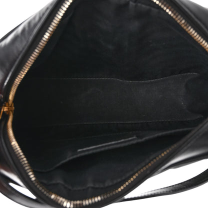 Saint Laurent Calfskin Matelasse Monogram Lou Camera Bag Black 5 of 10