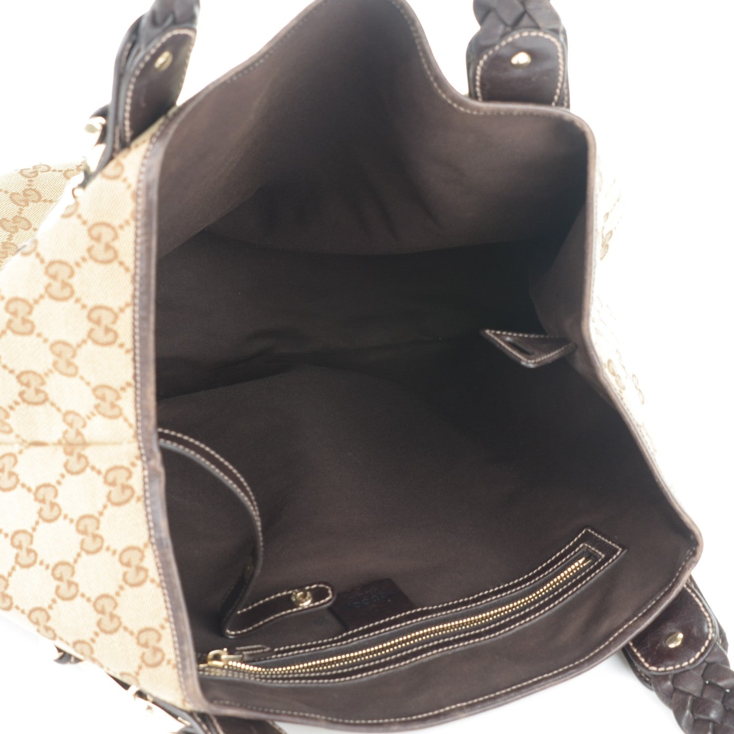 Gucci Monogram Medium Pelham Shoulder Bag Dark Brown 5 of 12
