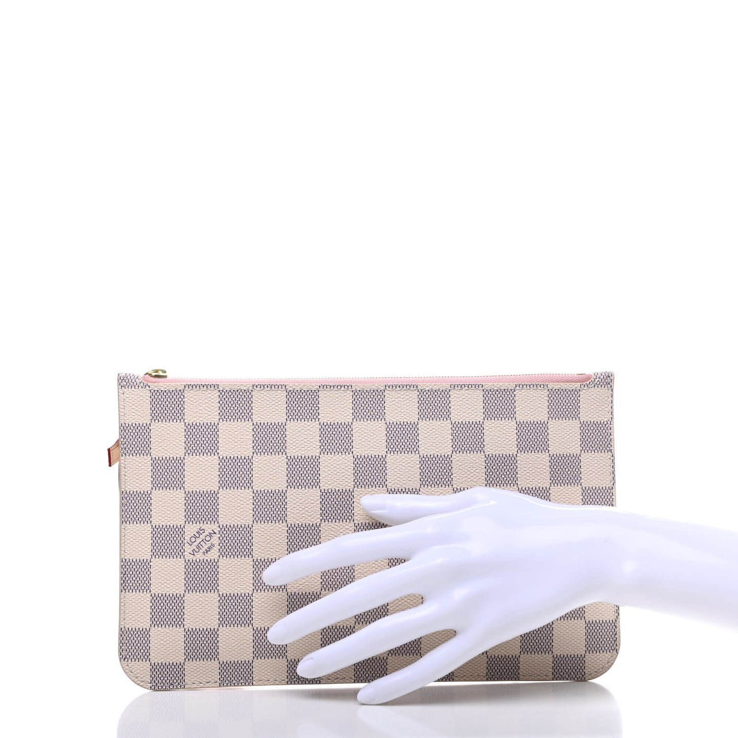 Damier Azur Neverfull MM GM Pochette Rose Ballerine