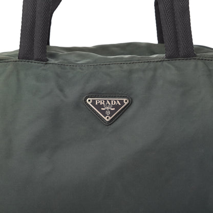 Prada Tessuto Nylon Shoulder Bag Antracite 10 of 10