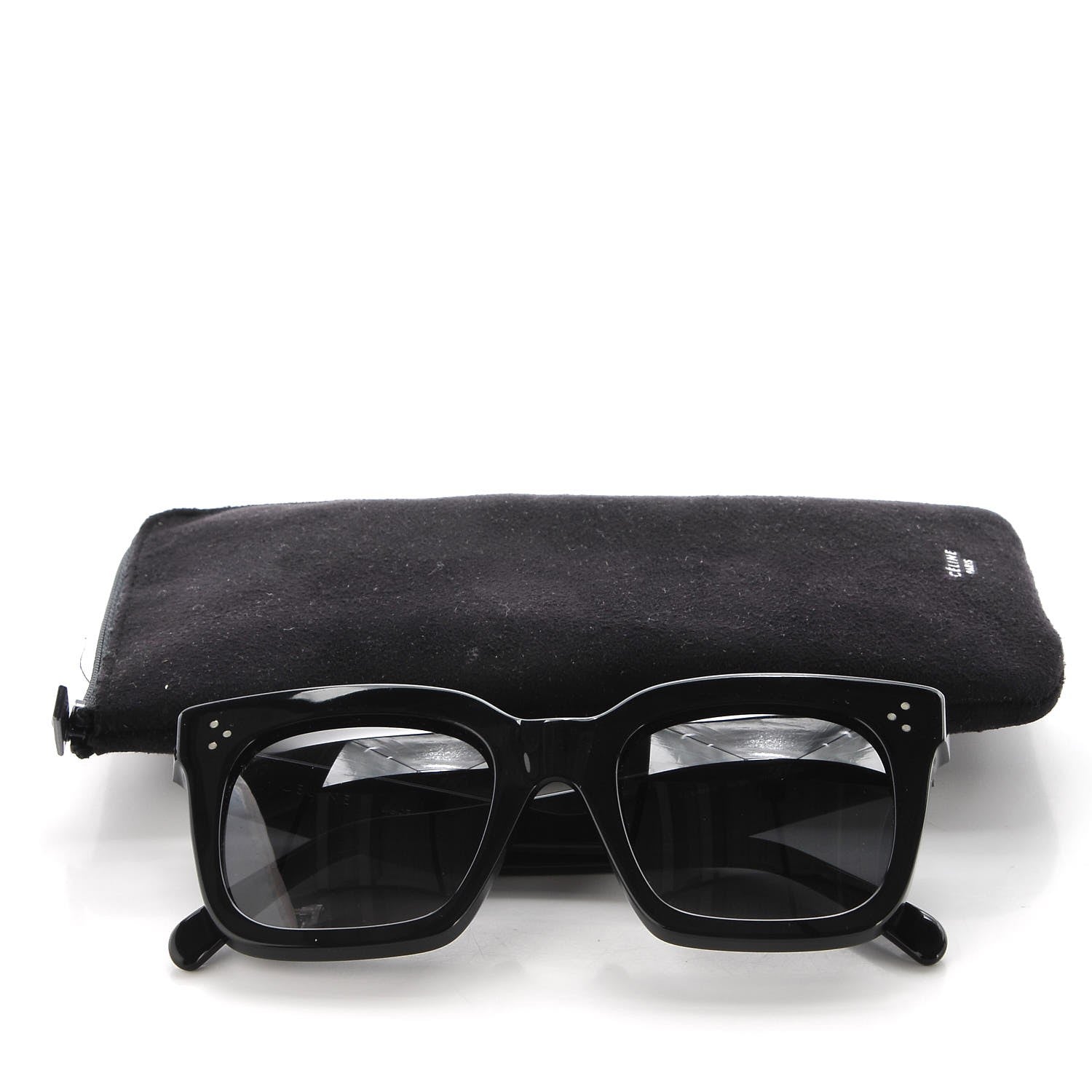 Celine Tilda Sunglasses CL 41076/S Black 7 of 7