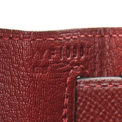 Hermes Epsom Kelly Sellier 28 Rouge H 6 of 10