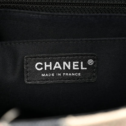 Chanel Denim Tweed Patchwork Jumbo Single Flap Multicolor 7 of 10