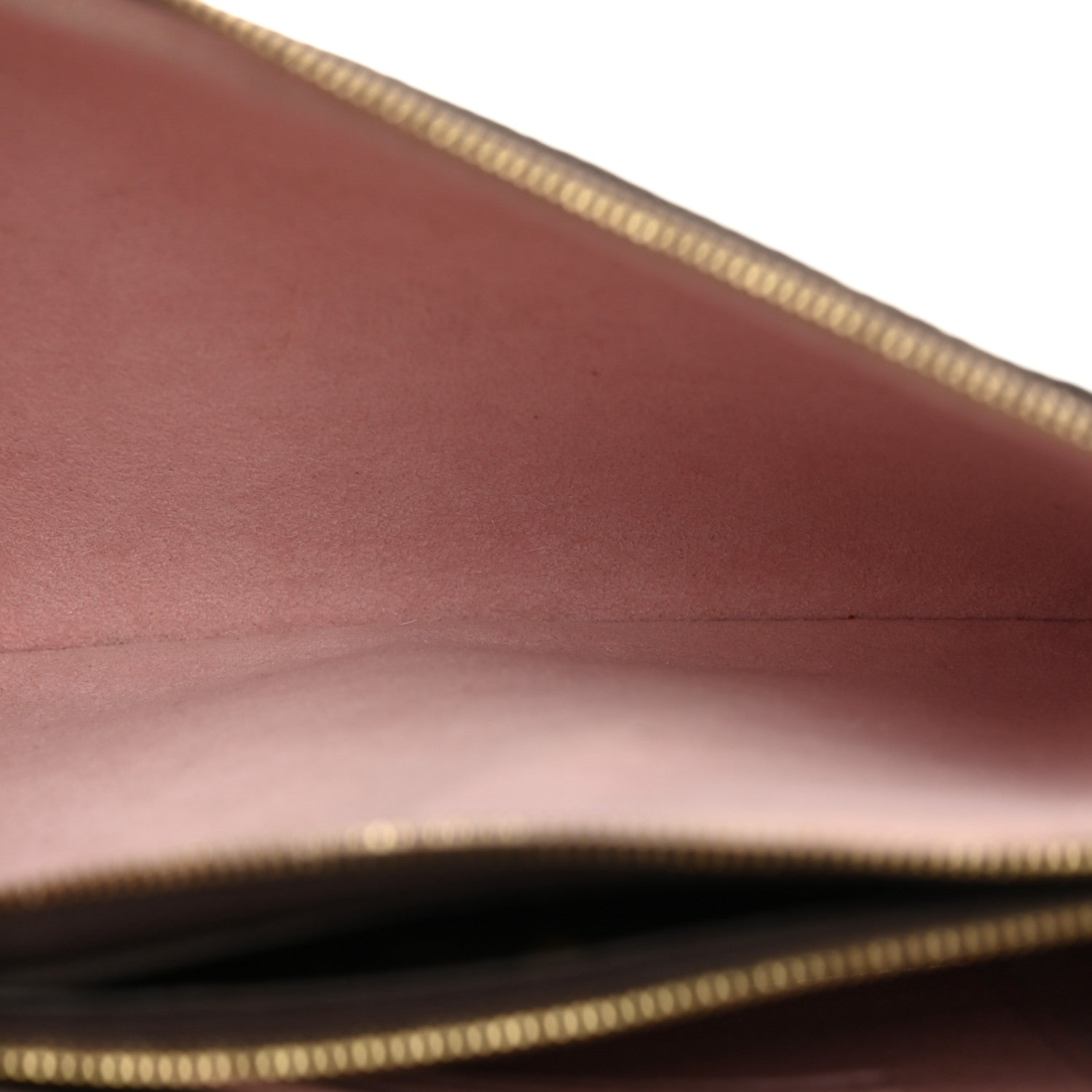Louis Vuitton Monogram 2020 Christmas Animation Big Wheel Double Zip Pochette Rose Ballerine 5 of 12