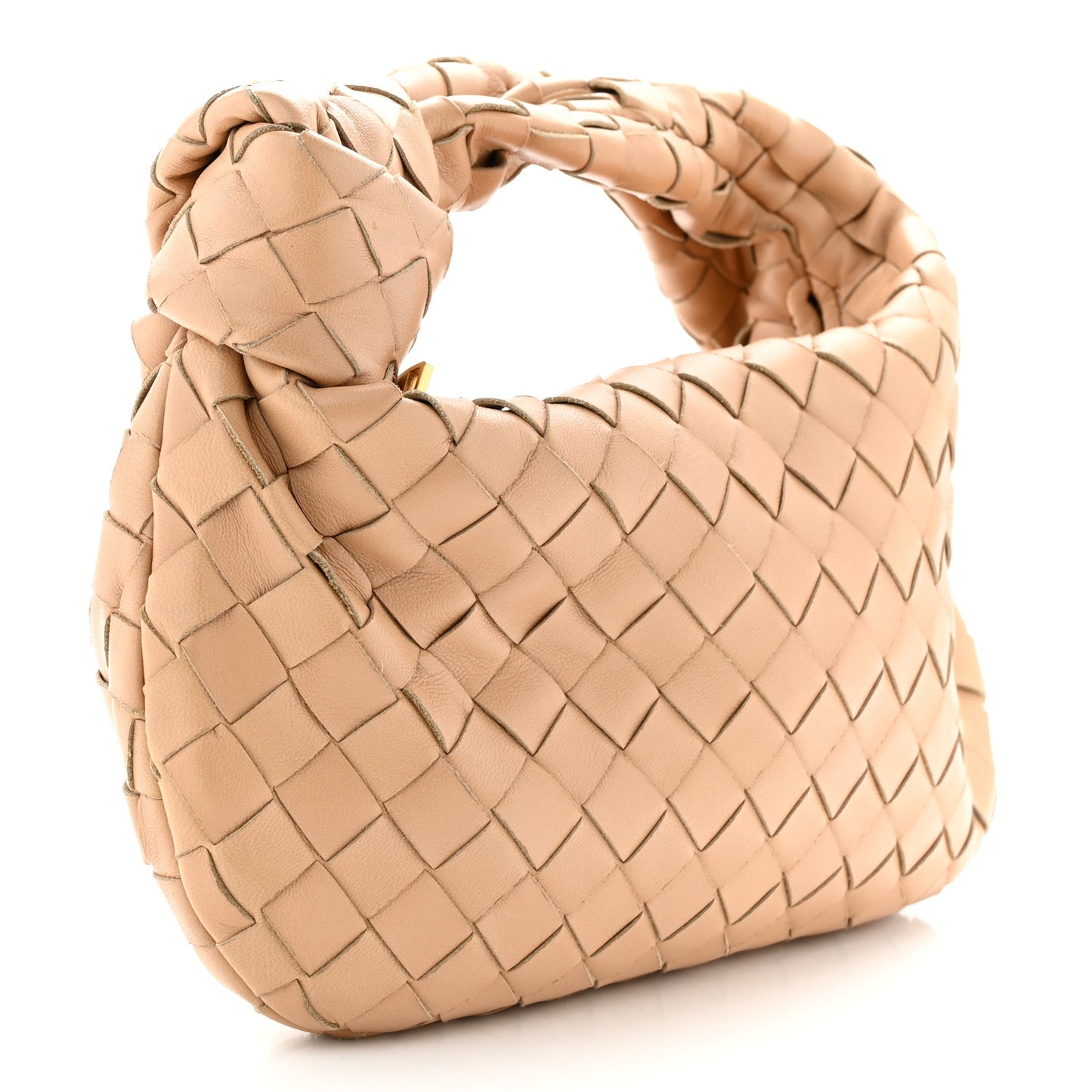 Nappa Intrecciato Mini Jodie Almond