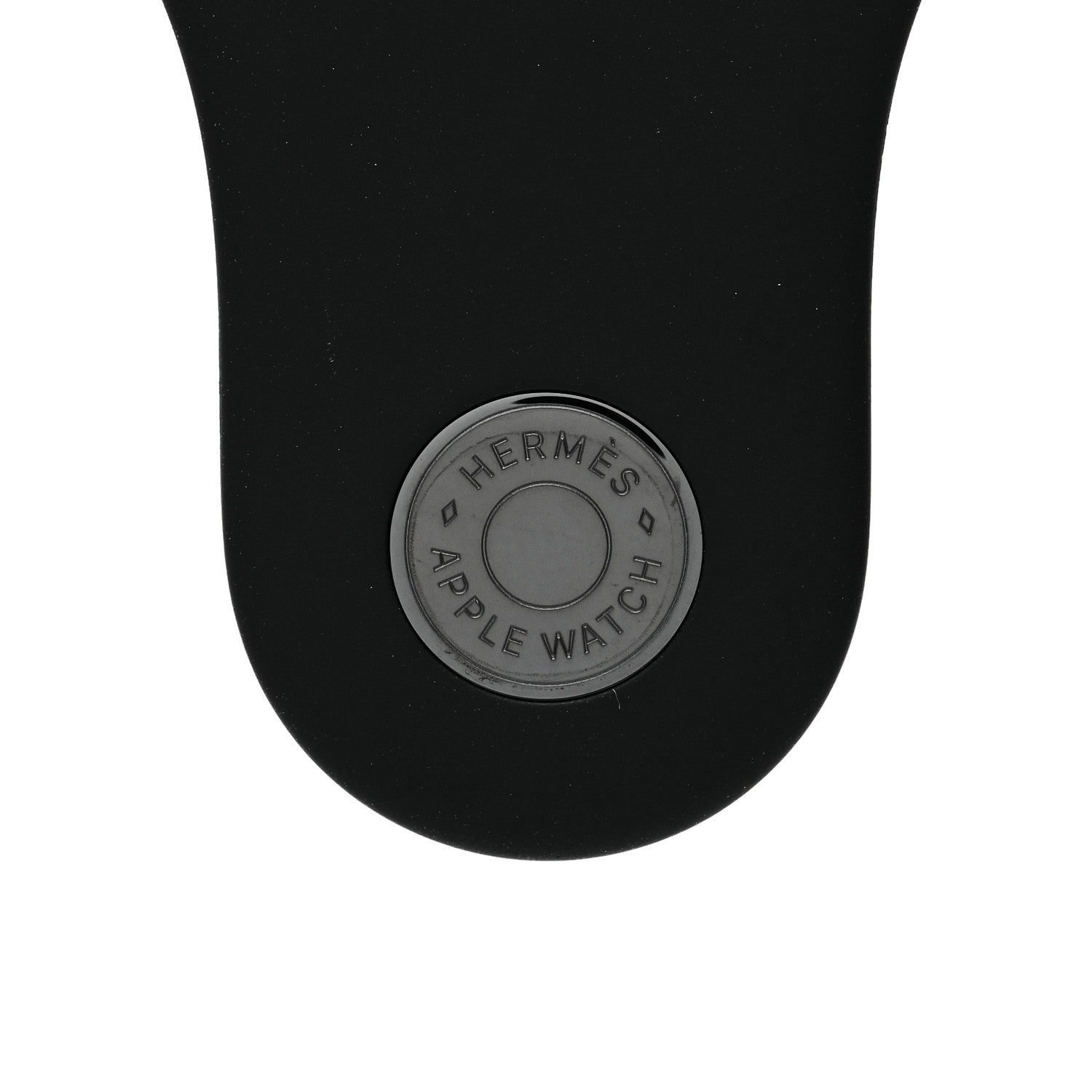 Hermes Silicone 40mm Apple Sports Watch Single Tour Band S/M Black 5 of 5