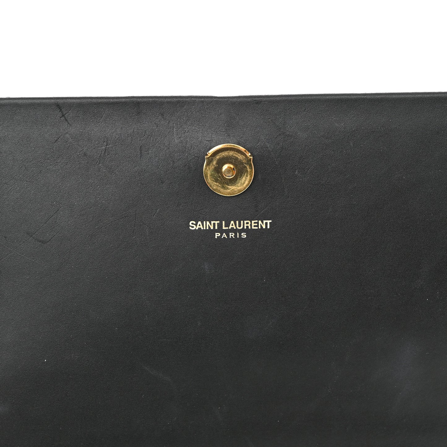 Smooth Calfskin Medium Classic Monogram Kate Tassel Satchel Black