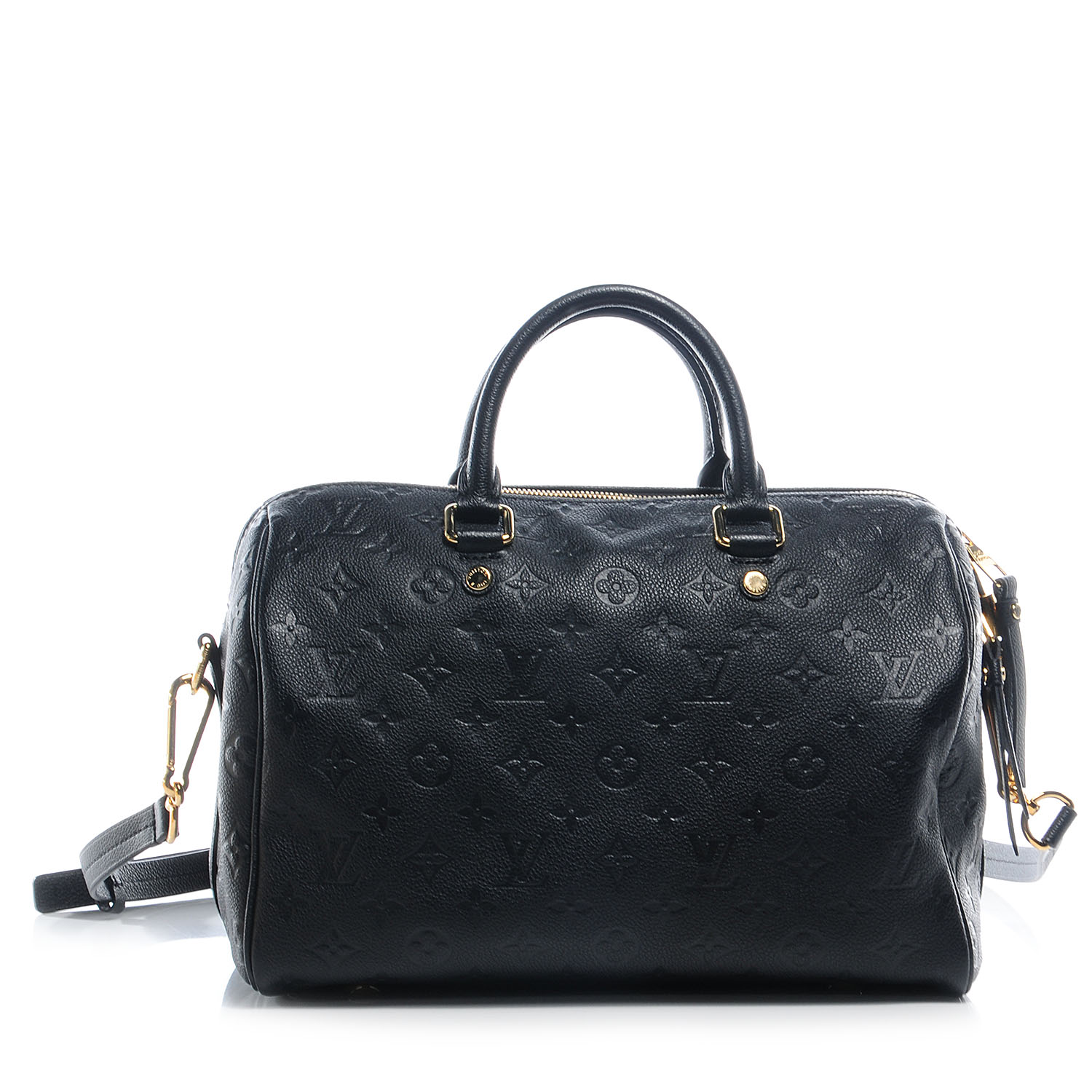 Louis Vuitton Empreinte Speedy Bandouliere 30 Black 1 of 7