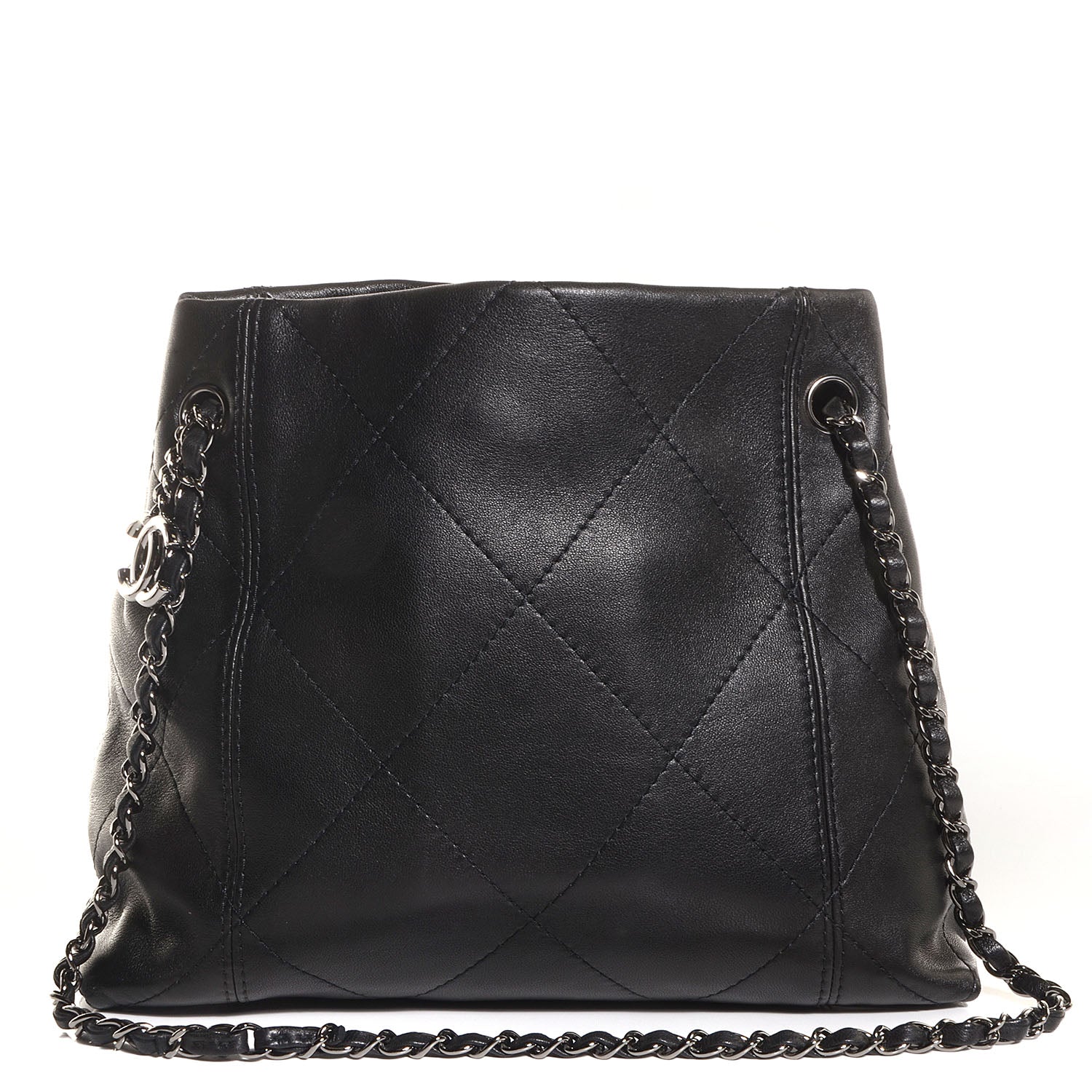Chanel Lambskin Soft Touch Shoulder Bag Black 1 of 8