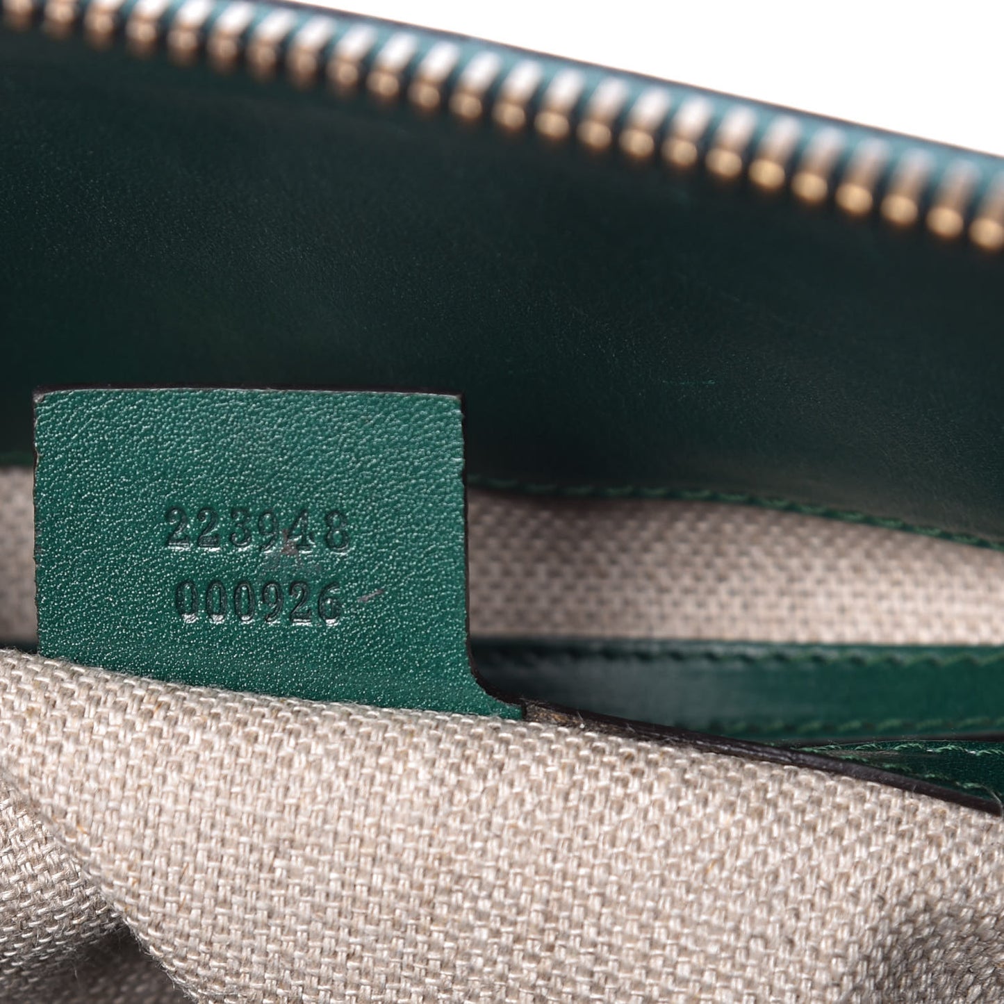 Monogram Crocodile Web Secret Top Handle Satchel Green
