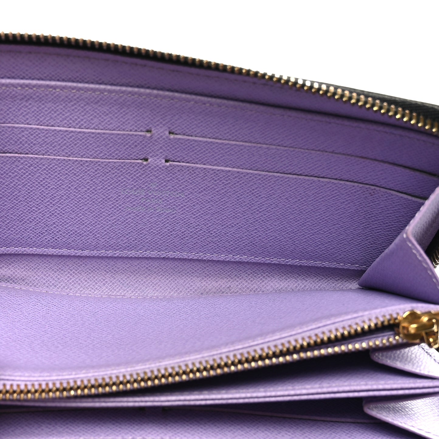 Monogram Multicolor Zippy Wallet Black Violet