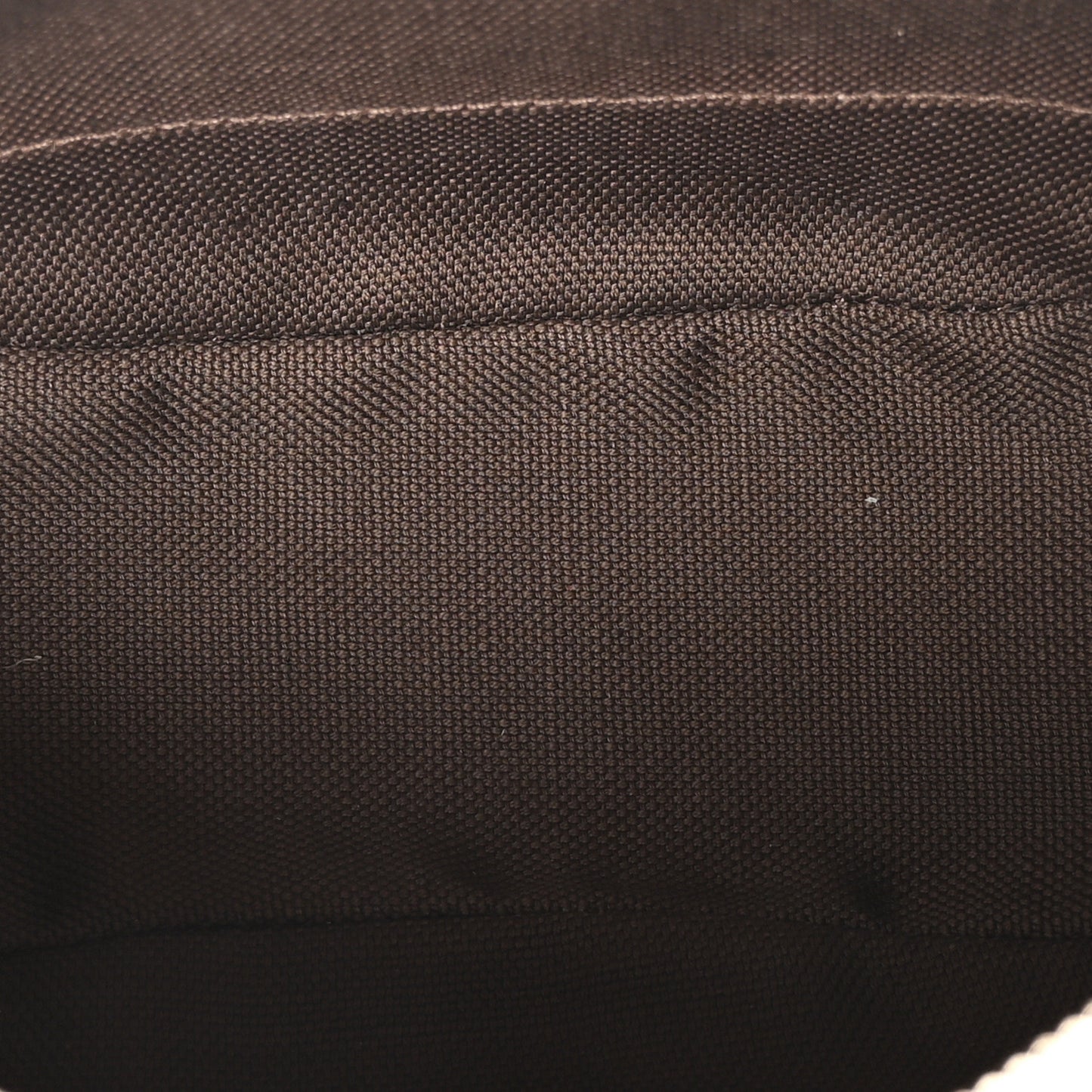 Sakai Be Green Calfskin Diagonal Stitched Mini Blondie Shoulder Bag Craclet Brown