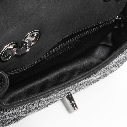 Chanel Strass Small Single Flap Black 4 of 9