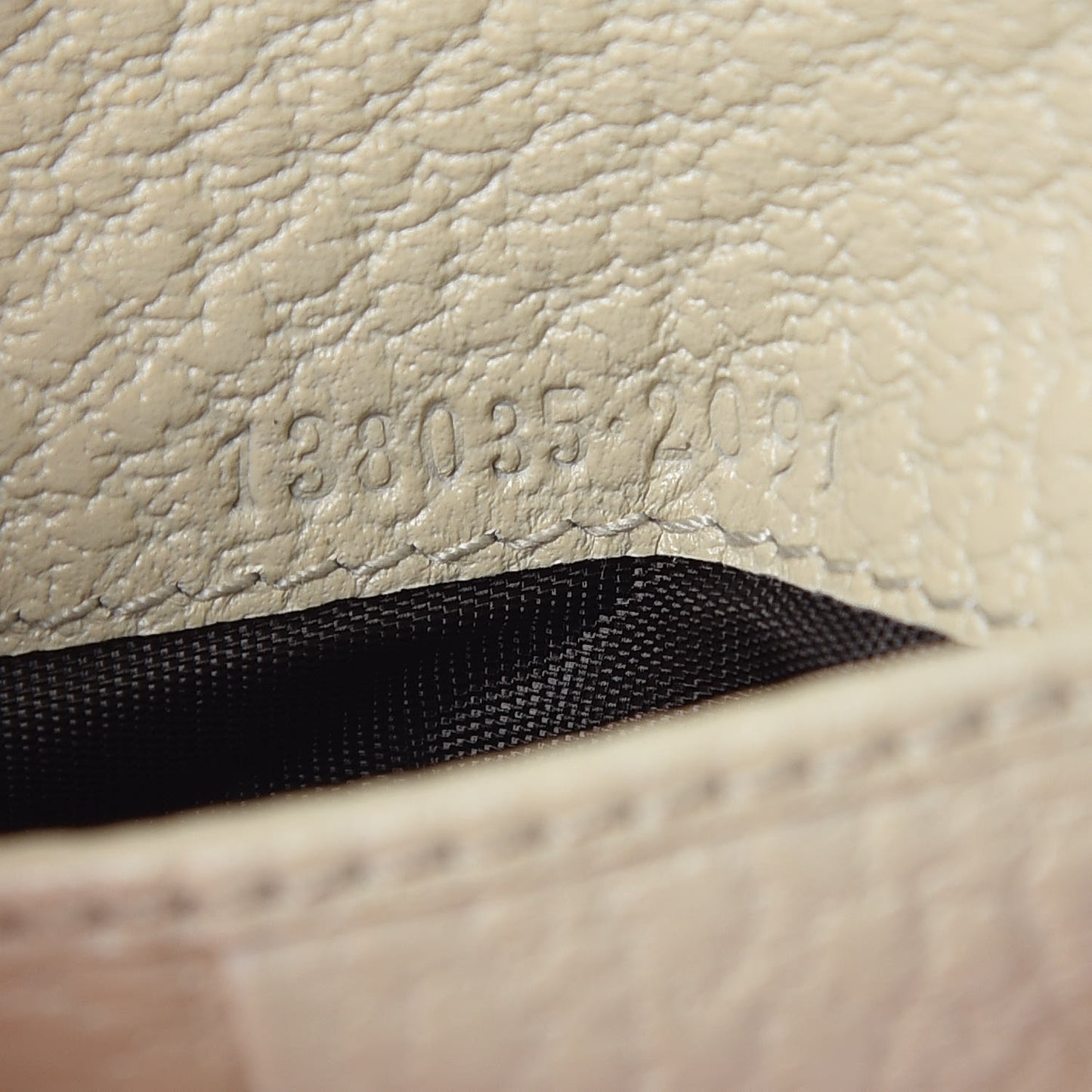 Calfskin Bamboo French Wallet White