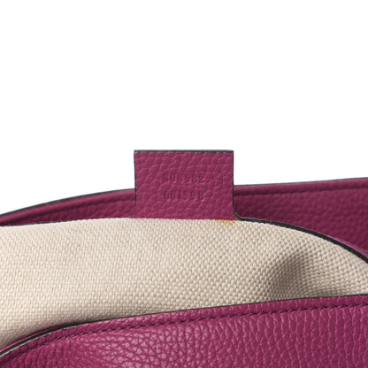 Gucci Cellarius Calfskin Medium Soho Chain Shoulder Bag Bright Bouganville 7 of 13