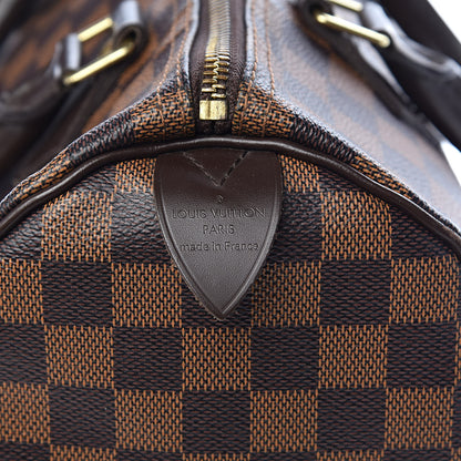Louis Vuitton Damier Ebene Speedy 30 7 of 10