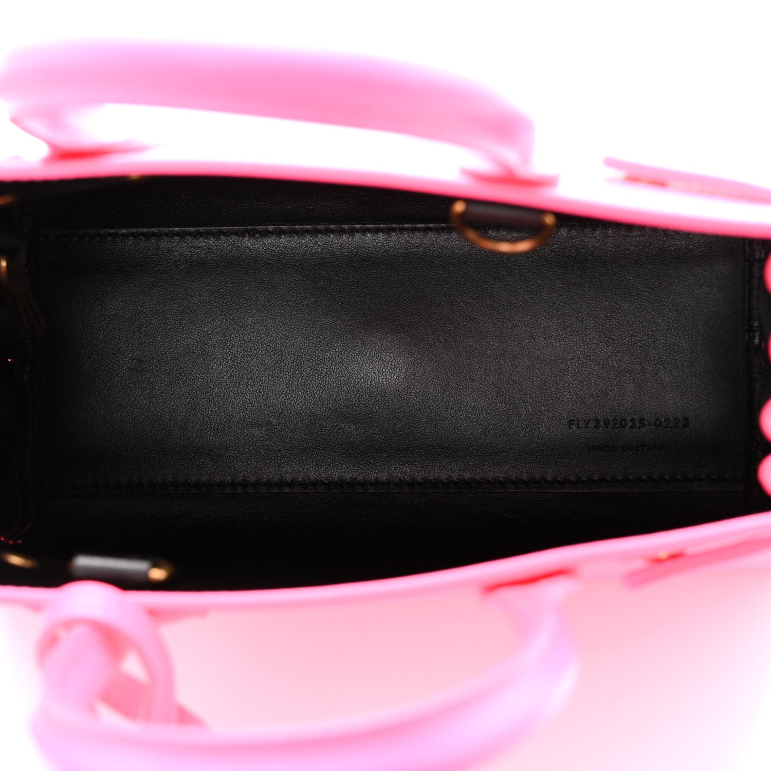 Saint Laurent Grained Calfskin Nano Sac De Jour Lipstick Fuchsia 5 of 10