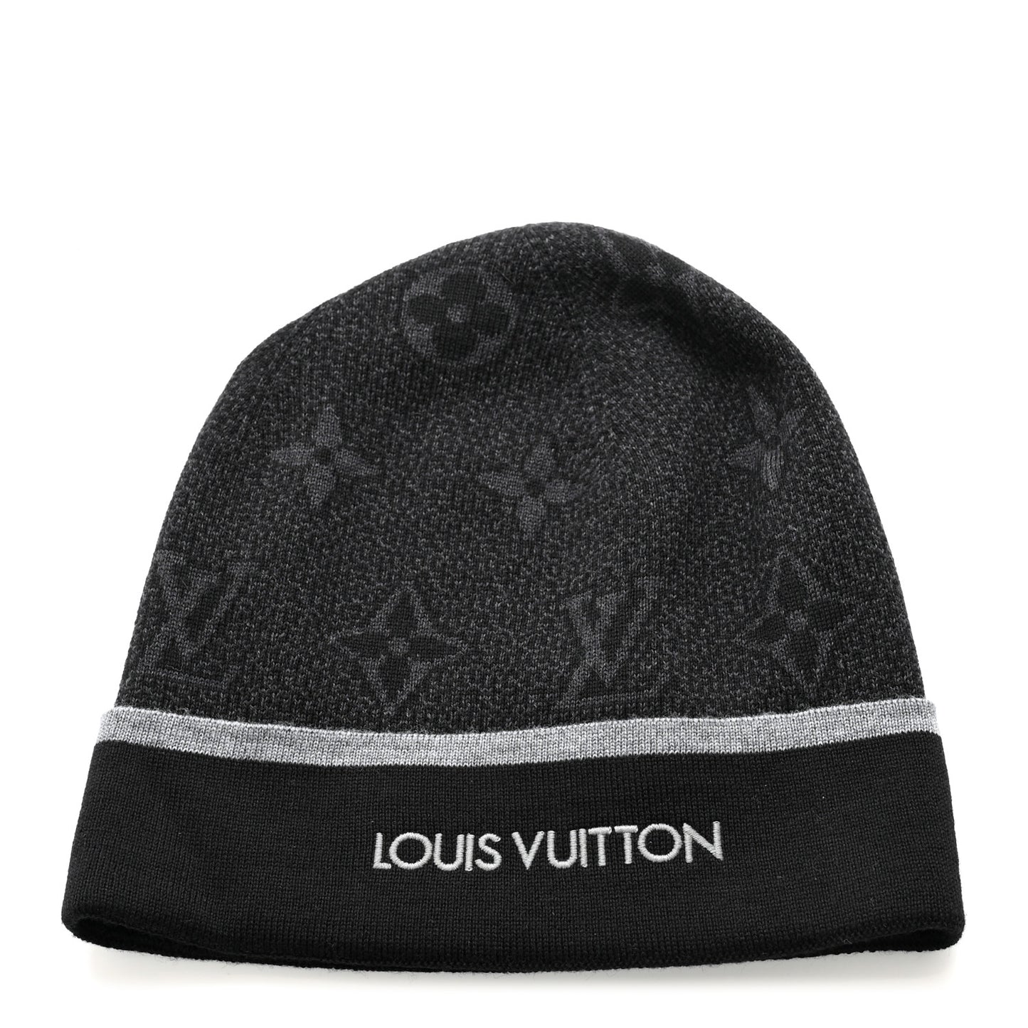Wool My Monogram Eclipse Beanie Hat